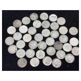 Silver Dimes Collection 99g