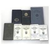 Vtg Auto Pocket Diaries, Union Due Cards, and