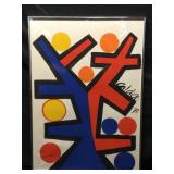 Alexander Calder Lithograph on Paper w/