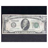 $10 Gold Note 1928 Series Us Currency