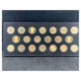 Presidential Dollars In Cases With Proofs