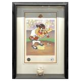 Cal Ripken, Charles & Tom McKimson Signed AP 7 of