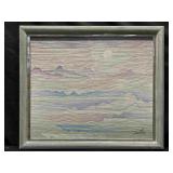 Myung Mario Jung Signed Original Painting On