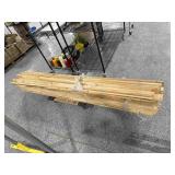 Large lot of 8ft x 3in wood planks