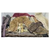 Faux Fur Scarves, Drapes, Headwraps & More.