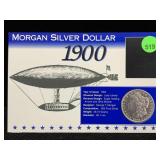 1900 Silver Morgan Dollar