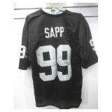 Warren sapp autographed jersey