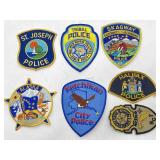 Alaska & International Police Patches