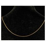 Silver Necklace - damaged