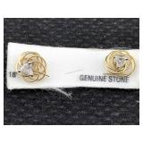 14k Gold Earrings 2.2g