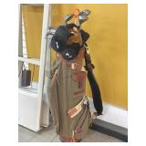 Golf Caddy Bag w/ Ping Zing 2 Set Golf Clubs