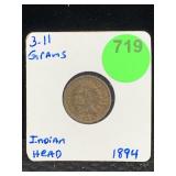 1894 Indian Head Penny