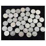 101.4g Silver Dimes