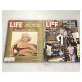 1971/72 Life Magazines. The Jacksons & Marilyn