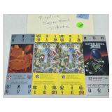 Replica football Super Bowl tickets