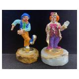 2 Signed Ron Lee Figurines
