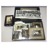 Vtg/Antique Photos In Album & Folio