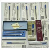 Cross Chrome Pen & Pencil Set In Original Box w/
