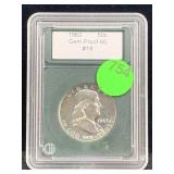 1963 Silver Half Dollar Proof Cased