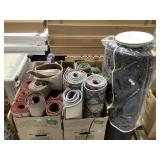 Pallet lot of home items, including books,