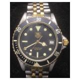 Tag Heuer Watch Mens Two Tone Stainless