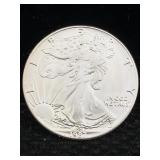 1987 Silver American Eagle 999 1 Oz Silver