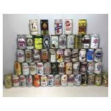 Vtg Beer Can Collection. Emptied From Bottom