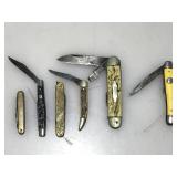 Vtg Pocket Knives. Imperial and More. As Found