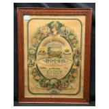 1883 Pictorial Lords Prayer & 10 Commandments