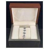 Sterling Silver Bracelet Kalifano Orginal In Box