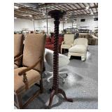 Vintage chipendale style carved and stained