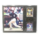 Frank Thomas framed plaque