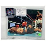 Buster Douglas autographed picture