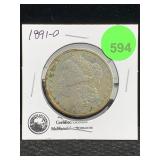 1891-0  Silver Morgan Dollar