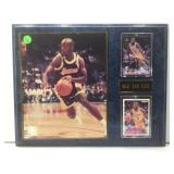 Nick van excel framed plaque