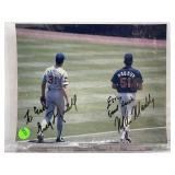 Greg & mike Maddux autographed picture
