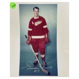 Geordie Howe autographed picture