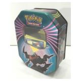 Pokémon cards in tin