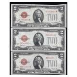 1928 D $2 Red Seal Note Us Currency