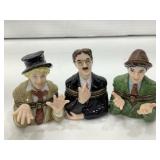 3 PHB trinket boxes, Marx Bros, porcelain