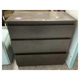 Three drawer nightstand