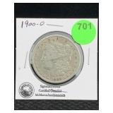 1900 O Silver Morgan Dollar