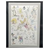 Virgil Ross Signed Warner Bros. Animation
