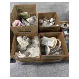Collection of home items including drink where