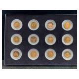 2009 Copper Cents And Proofs In Box
