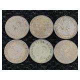Silver Canadian Dime Collection