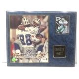 Emmitt smith autographed plaque