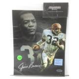 Jim brown autographed picture