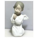 Lladro Praying Angel figurine 5in tall, Spain