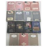 Vtg Las Vegas Casino Card Decks, some sealed,